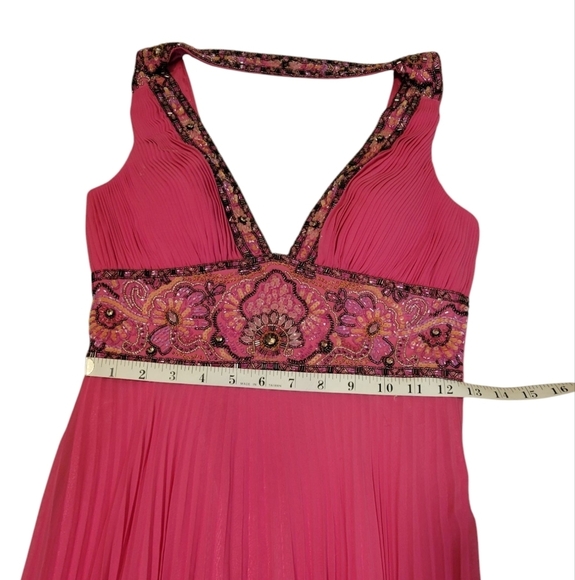 Sue Wong Nocturne Long Formal Prom Chiffon Dress Rhinestone Open Back Women's 0 - Picture 6 of 15